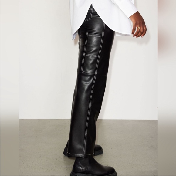 Dynamite faux leather pants - Picture 2 of 5